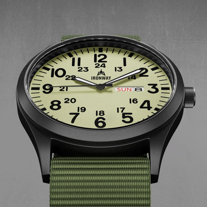 Ironway Field Watch 41 — Built for Every Condition