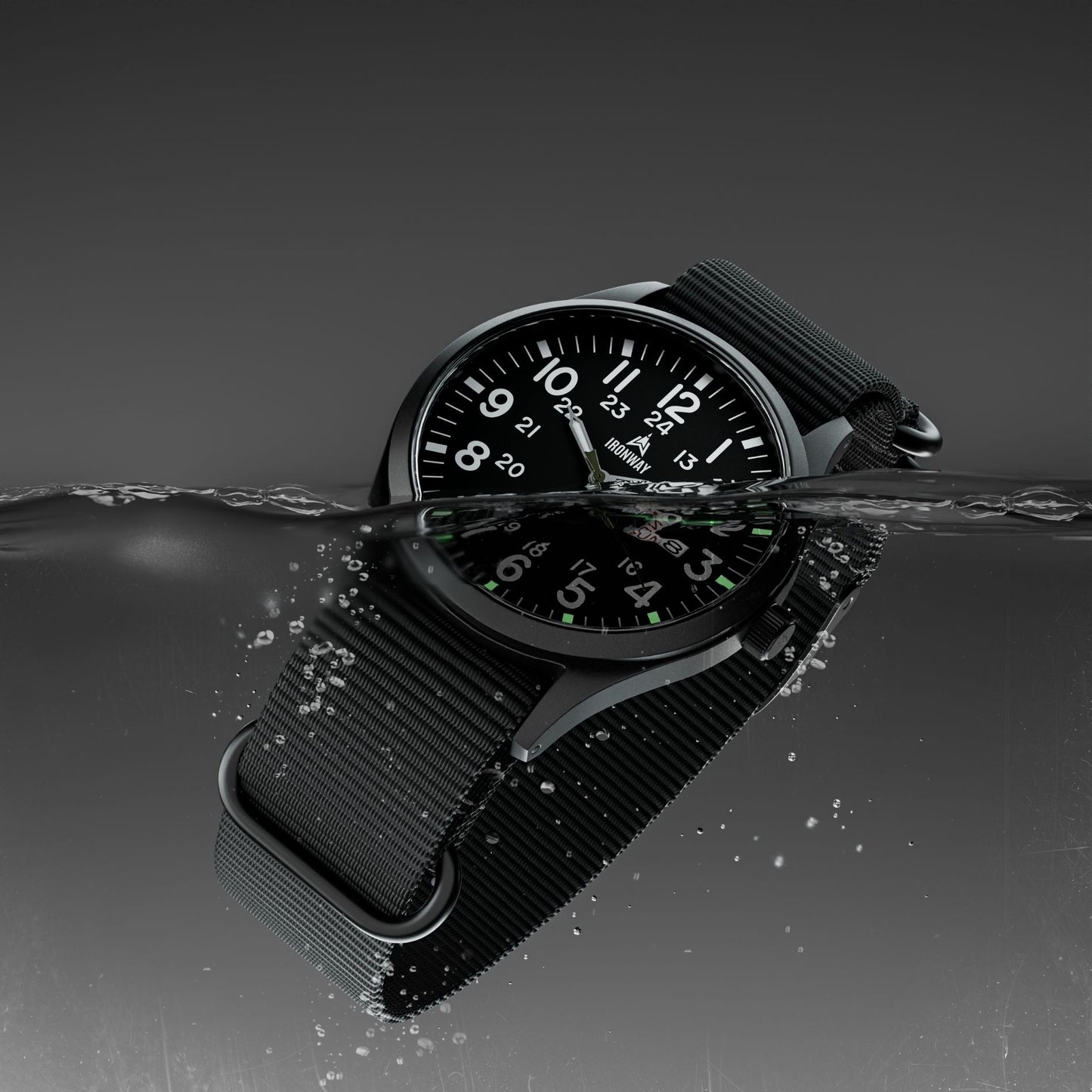 Ironway Field Watch 41 — Built for Every Condition