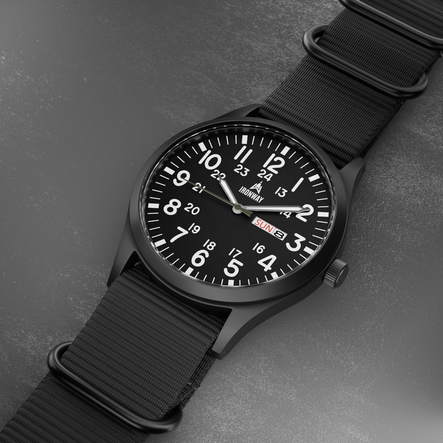 Ironway Field Watch 41 — Built for Every Condition