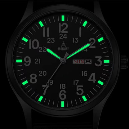 Ironway Field Watch 41 — Built for Every Condition