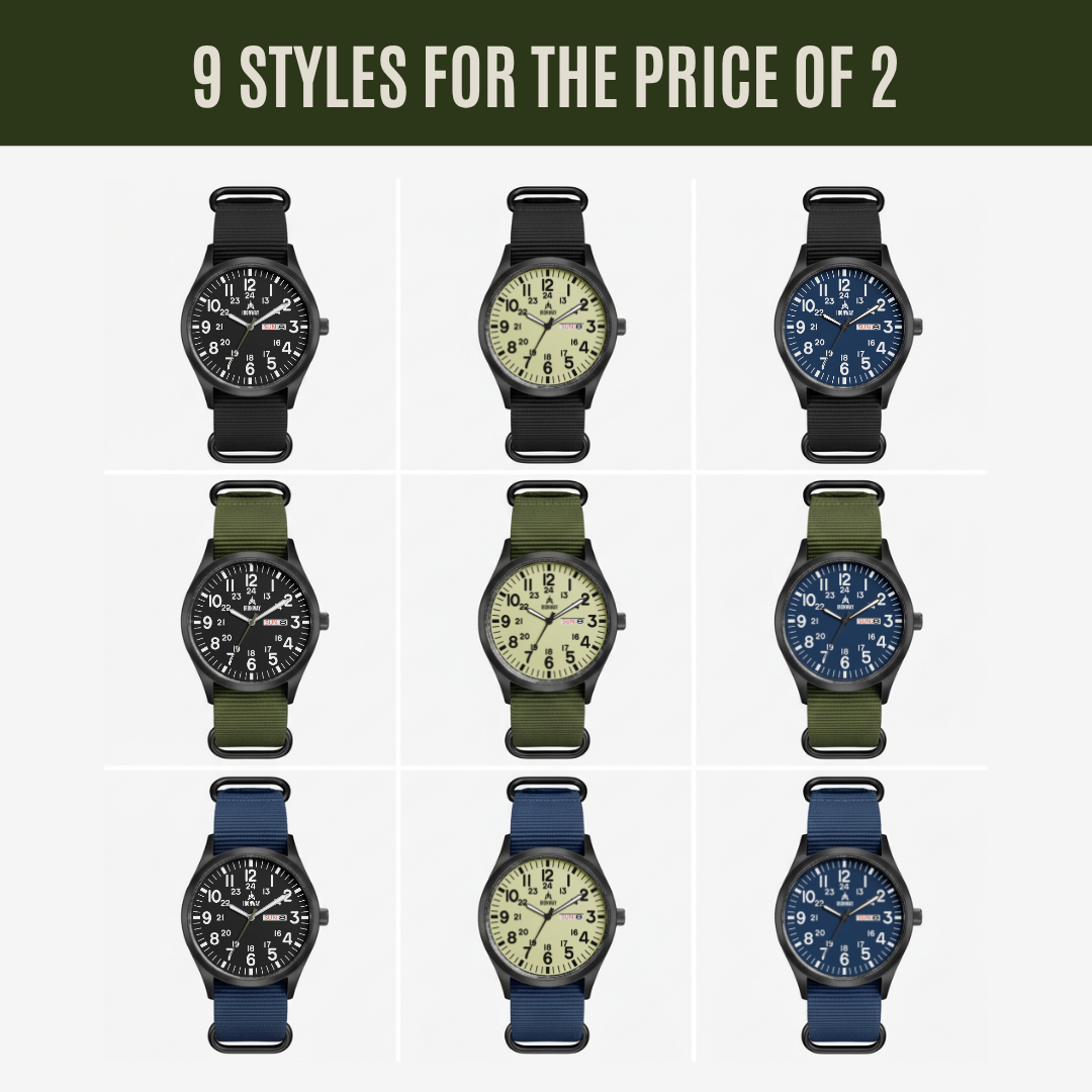Ironway Field Watch 41 — Built for Every Condition