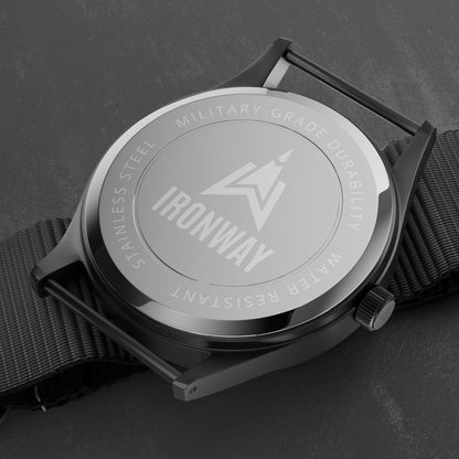 Ironway Field Watch 41 — Built for Every Condition