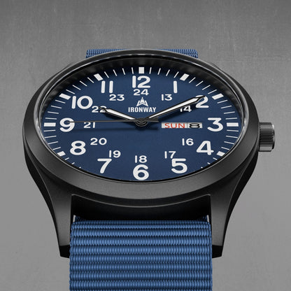 Ironway Field Watch 41 — Built for Every Condition