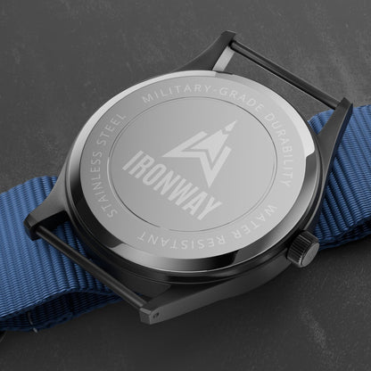 Ironway Field Watch 41 — Built for Every Condition