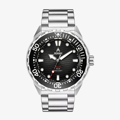 Ironway Trident 300 — Solar 30ATM Dive Watch