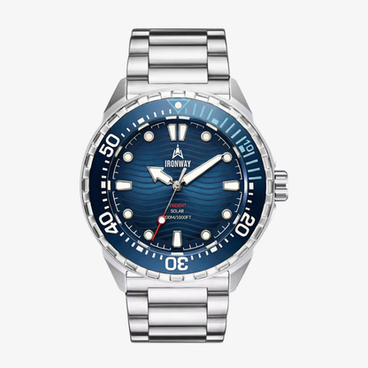 Ironway Trident 300 — Solar 30ATM Dive Watch