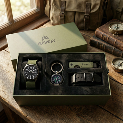 Ironway Field Watch 41 — Built for Every Condition