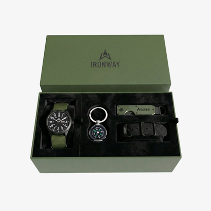 Ironway Field Watch 41 — Built for Every Condition