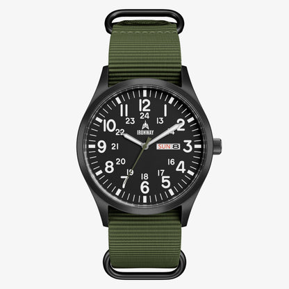 Ironway Field Watch 41 — Built for Every Condition