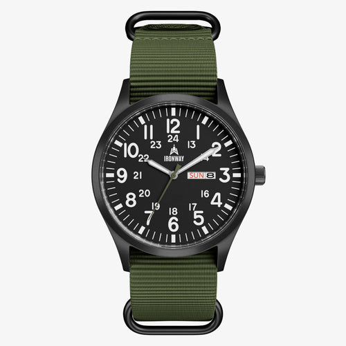 Ironway Field Watch 41 — Built for Every Condition