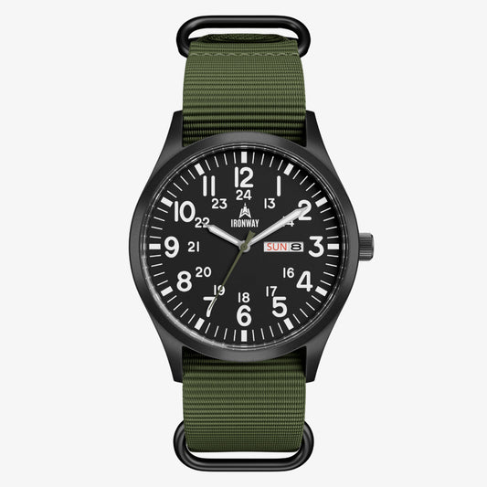 Ironway Field Watch 41 — Built for Every Condition