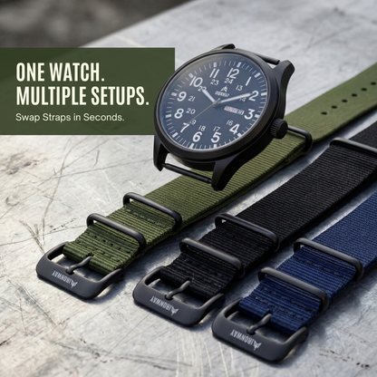 Ironway Field Watch 41 — Built for Every Condition