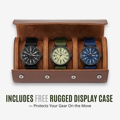 Ironway Field Watch 41 — Built for Every Condition